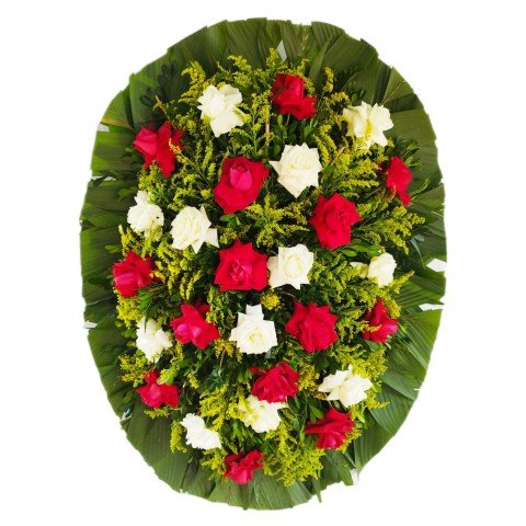 Coroa de Rosas 1,2mt (cod.910)